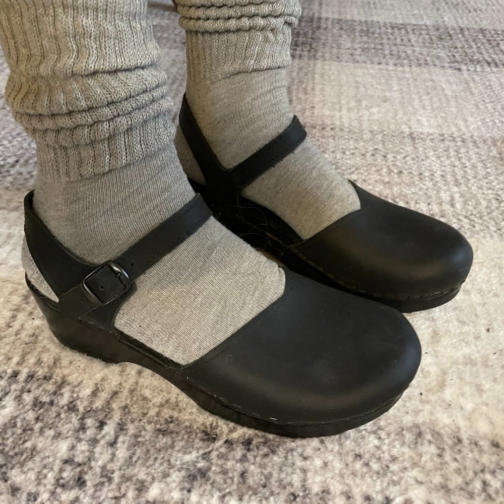 Swedish Mary Jane Clog